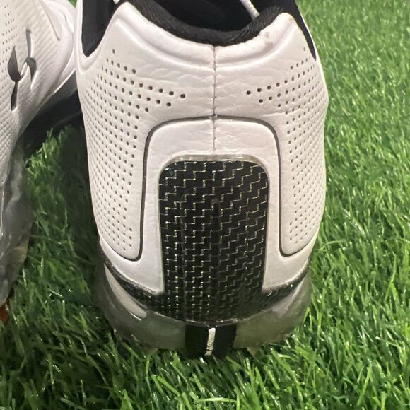 Under Armour Tour Tips Mens Size 11 white Spikeless Golf Shoe 1288575-102 - Picture 14 of 15